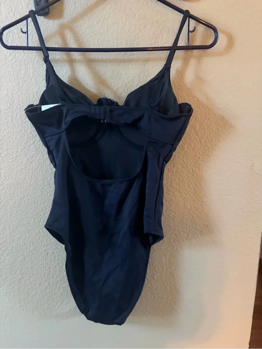NWOTGood American Black Scuba Show Off One-Piece Swimsuit
